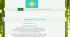 Desktop Screenshot of heilpraxis-dohnal.at