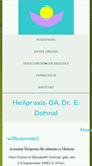 Mobile Screenshot of heilpraxis-dohnal.at
